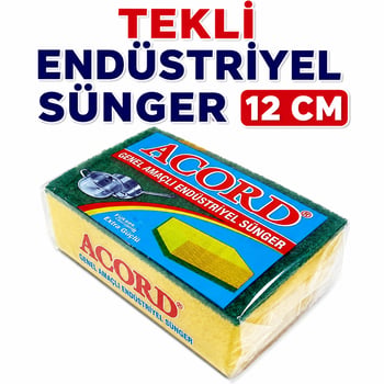 Acord Endüstriyel Genel Amaçlı Sünger - 12 Cm Sünger