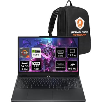 Lenovo Legion 5 Ryzen 7 260 RTX 5060 8GB 64GB RAM 2TB SSD 15.3" FHD+ 165Hz FreeDOS 83M00070TRP340 Ga