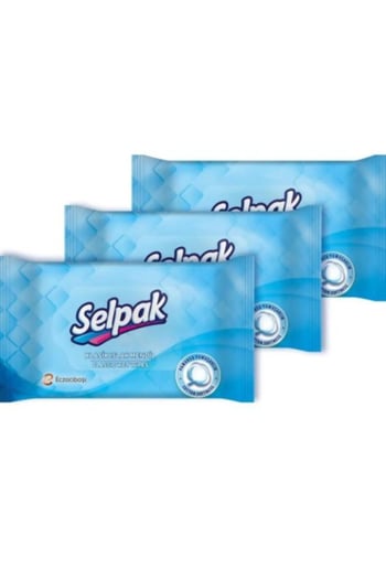 Klasik Islak Cep Mendil 3’lü