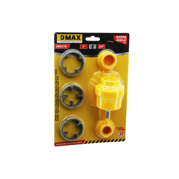 Dmax Dmx- 4761 (6pcs) Plastik Su Borusu ( Dış Diş Açma ) Matkap Ucu ( 1 & 1/2 & 3/4 )