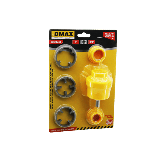 Dmax Dmx- 4761 (6pcs) Plastik Su Borusu ( Dış Diş Açma ) Matkap Ucu ( 1 & 1/2 & 3/4 )