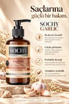 Sochy Garlic Sarımsak Özlü Onarıcı Saç Şampuanı 1000 Ml Tuzsuz, Dökülme Karşıtı, Collagen, Keratin, Biotin