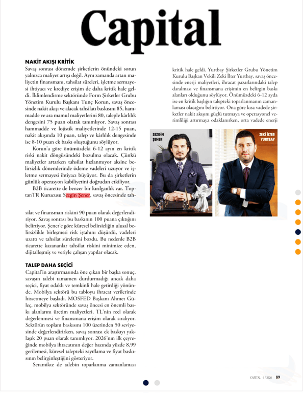 B2B Ticarette Nakit Akışı ve Tahsilat Riski Kritik Hale Geldi