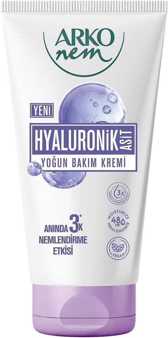 Arko Nem Hyaluronik Asit Yoğun Bakım Kremi 60 Ml