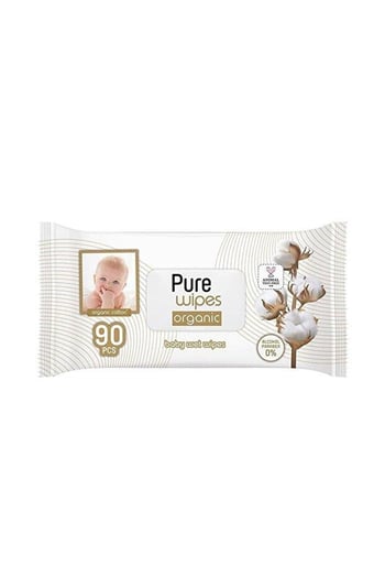 Pure Baby Or.pamuklu Bebek Islak Havlu 90 Lı 0026