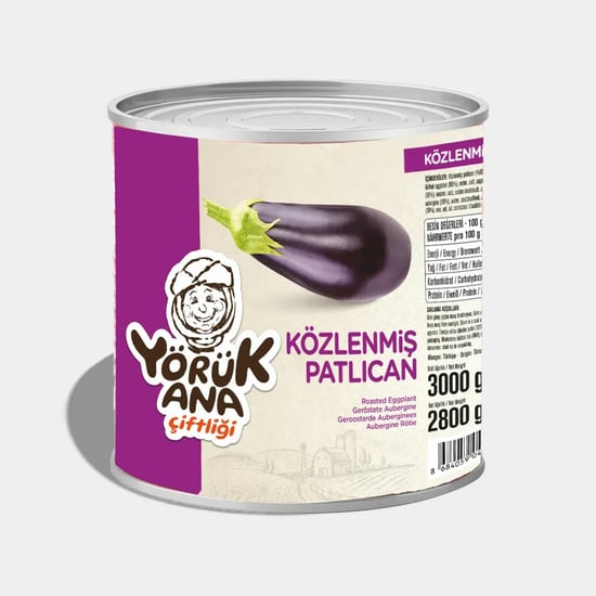 Yörük Ana Geleneksel Közlenmiş Patlıcan 3000 GR.