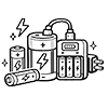 Kategori İçin Resim Pil ve Şarj Cihazları