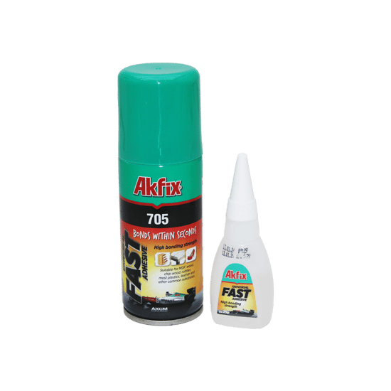 Akfix-705 Ak-3003 Ga-055 ( 100ml+25gr=brüt ) Hızlı Yapıştırıcı (mdf-ahşap-metal-mermer-granit-deri-kauçuk-plastik-doğal Taş)