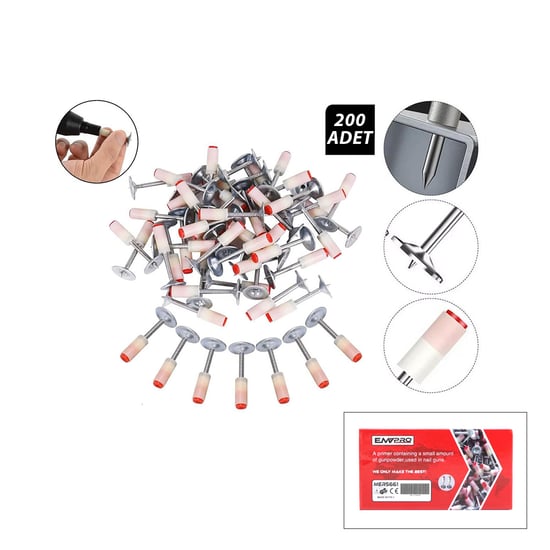 Emka Mer-5661 ( 200 Pcs) Barutlu Çivi