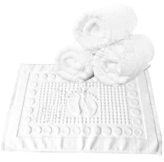 Private 48 Adet Otel Banyo Ayak Havlusu %100 Pamuk 250 Gram 50×70 Cm