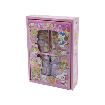 Quicksand Cy-dl (sulu Yıldızlı Kapak) (telli Not Defteri=30 Yaprak) (hayvan Resim) Pvc & Kağıt Sticker=4+4 Yaprak) (8.8x10.8cm)
