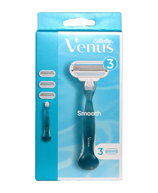 Gillette Venüs Smooth Tıraş Makinesi + 3 Yedek Bıçak