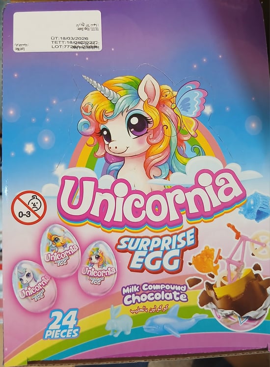 Moss Unicornia Sütlü Supriz Yumurta 24lü