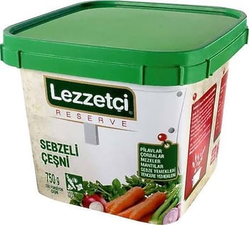 Lezzetçi Sebzeli Çeşni 750 Gr