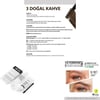 Neva Eyebrow Tint Vegan Kaş Boyası Seti 3 Doğal Kahve
