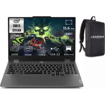 Lenovo Loq 15ırx10 I5-13450hx 83je00jltr-k06 24gb 1tb Rtx5050 8gb Freedos 15.6" Full Hd Gaming Lapto