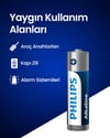 Philips Alkalin 12v A27 Mn27 Uyumlu Kumanda Pili 5'li Blister