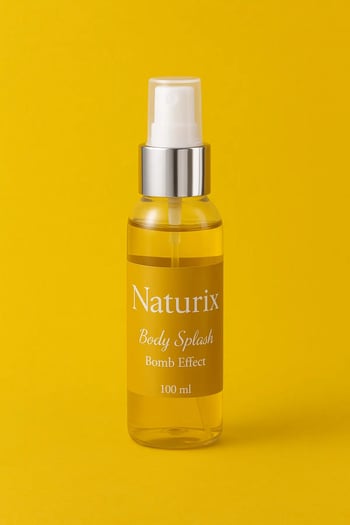 Naturix Bomb Effect Body Splash Çarpıcı Koku ve Uzun Süre Kalıcı Vücut Spreyi 100 Ml