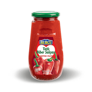 Burcu 600gr Biber Salçası Ev Tipi Tatlı