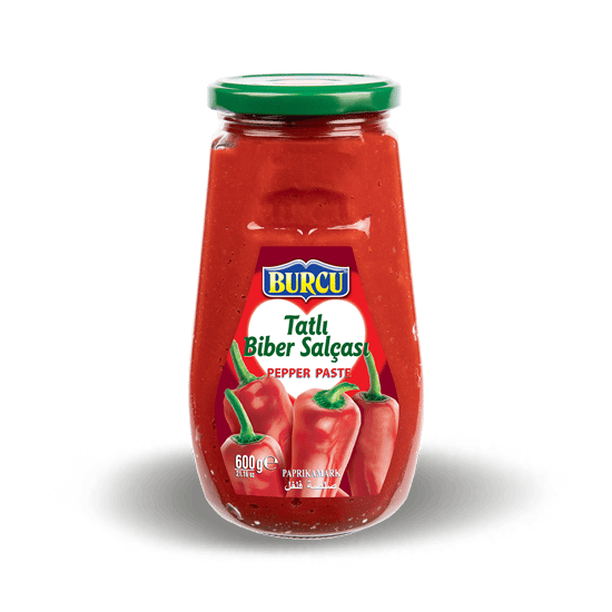 Burcu 600gr Biber Salçası Ev Tipi Tatlı