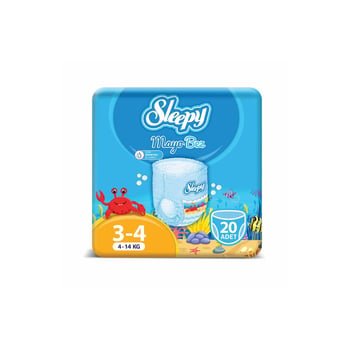 Sleepy Mayo Kulot 4'no Maxı 20 Lı *6