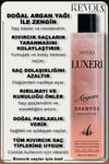 Revola Luxeri 2'si 1 Arada Şampuan ve Kondisyoner Kolay Tarama 500 Ml Argan