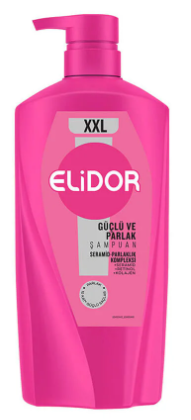 Elidor Şampuan Güçlü ve Parlak Büyük Boy Xxl 880 Ml