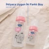 Wee Baby Klasik Pp Biberon Seti 125 Ml + 250 Ml Pembe 0-6 Ay