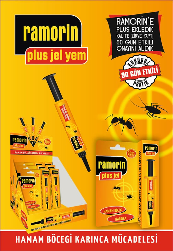Ramorin Plus 5gr Hamamböceği ve Karınca Jeli