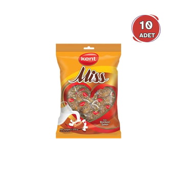 Kent Misbon Sütlü Bayram Şekeri (375 Gr) 10 Adet