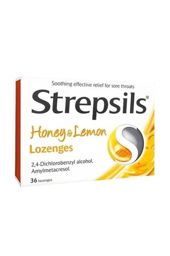 Strepsils Bal ve Limon Aromalı 24lü Pastil