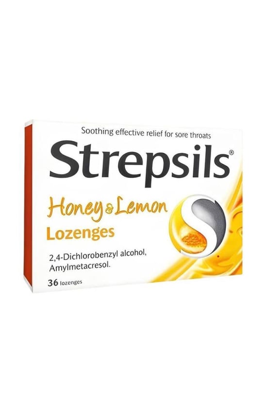Strepsils Bal ve Limon Aromalı 24lü Pastil