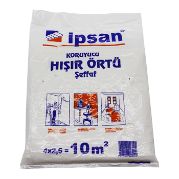 İpsan 10-m2 ( Hışır ) Şeffaf Koruyucu Örtü