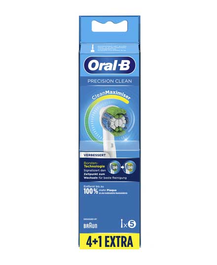 Oral-b Şarjlı Diş Fırçası Yedek Başlık 4+1'li Precision Clean