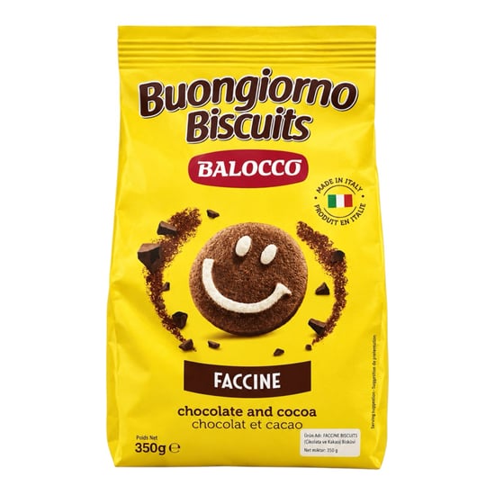 Balocco Faccine Çikolatalı Bisküvi 350 Gr