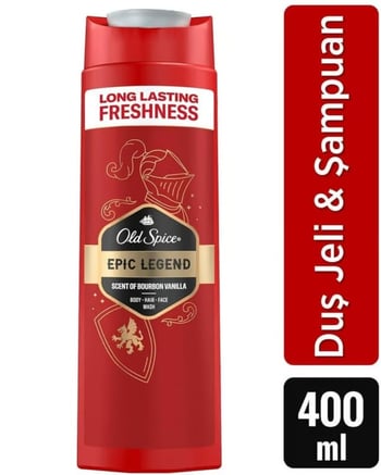 Old Spice Legend Duş Jeli ve Şampuan 400 ml