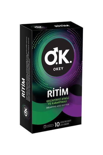Okey Ritim 10lu Prezervatif