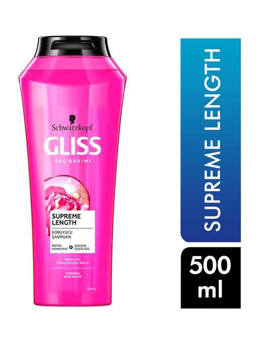 Gliss Şampuan 500 ml Supreme Length