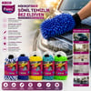 Myclean-238338 My-19 Mikrofiber Şonil Temizlik Bezi & Makarna & Oto Yıkama Eldiveni