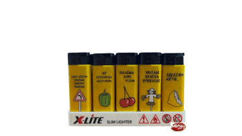 X-lite Baskılı Resimli Figürlü Çakmak *50 Pcs