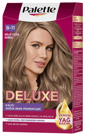 Palette Deluxe 8-11 Küllü Soğuk Kumral *6