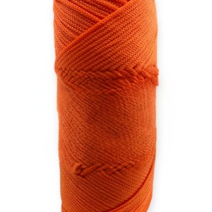 P Parla Makrome İpi 3mm Polyester Turuncu Simli
