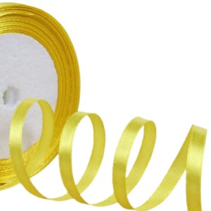 P Parla Saten Kurdele 2 cm 10 Metre Sarı