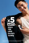 Men Erkek Sprey Deodorant Black&white 150ml ve Mini Roll-on 25ml, 72 Saat Anti-perspirant Ter Koruma