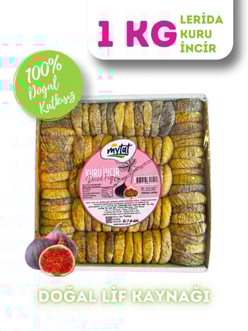 Mytat Lerida 7 No Kuru İncir (66-70) 1000 gr