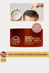 Red One Creative Clay Hair Wax Mat Görünüm Güçlü Tutuş Muhteşem Stiller 100 Ml