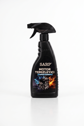 Sarp Motor Temizleyici 500 Ml – Güçlü Yağ ve Kir Çözücü Motor Temizleme Spreyi