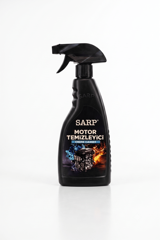 Sarp Motor Temizleyici 500 Ml – Güçlü Yağ ve Kir Çözücü Motor Temizleme Spreyi