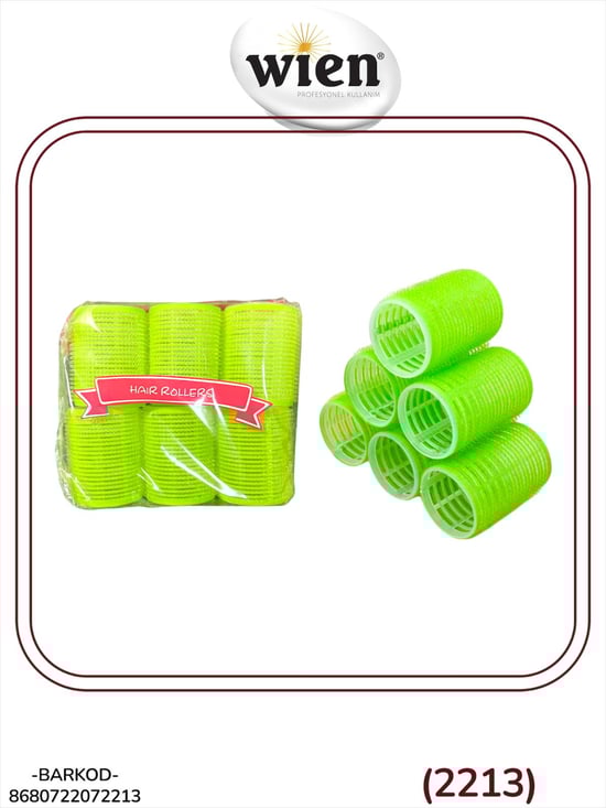 Wien cırt bigudi 6'lı paket CODE:2213