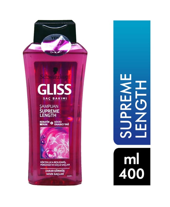 Gliss Şampuan 400 Ml Supreme Length